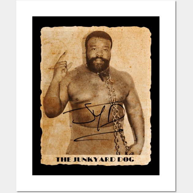 Vintage The Junkyard Dog Wall Art by IndianaWild